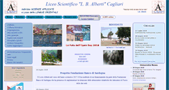 Desktop Screenshot of liceoalberti.it